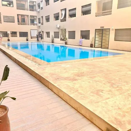 Cozy&Elegant Apartment/Pool/City Center/Gueliz Marrakesch Exterior foto