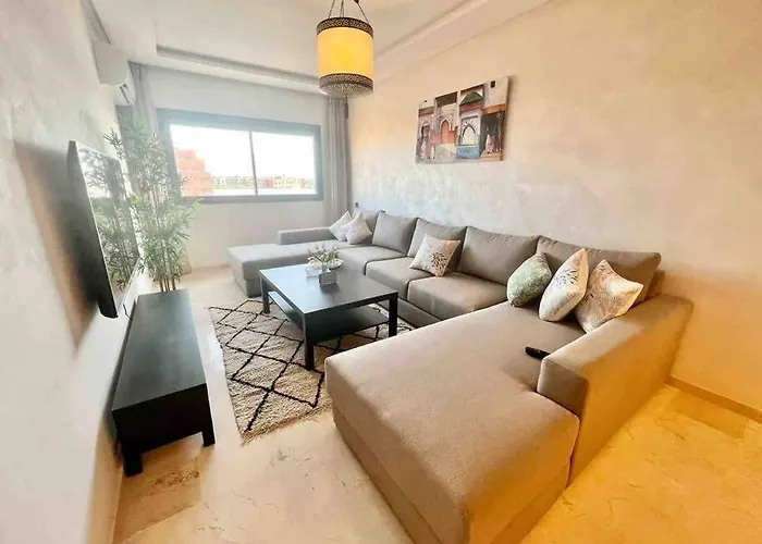 Cozy&Elegant Apartment/Pool/City Center/Gueliz